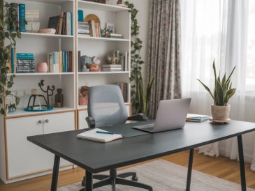 How to set up a home office that boosts productivity