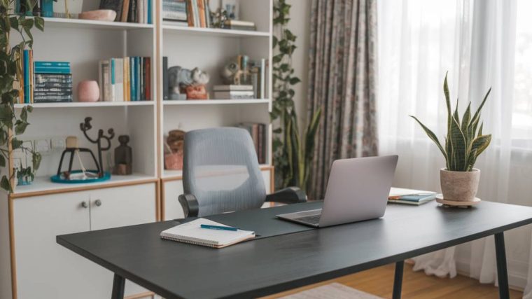 How to set up a home office that boosts productivity