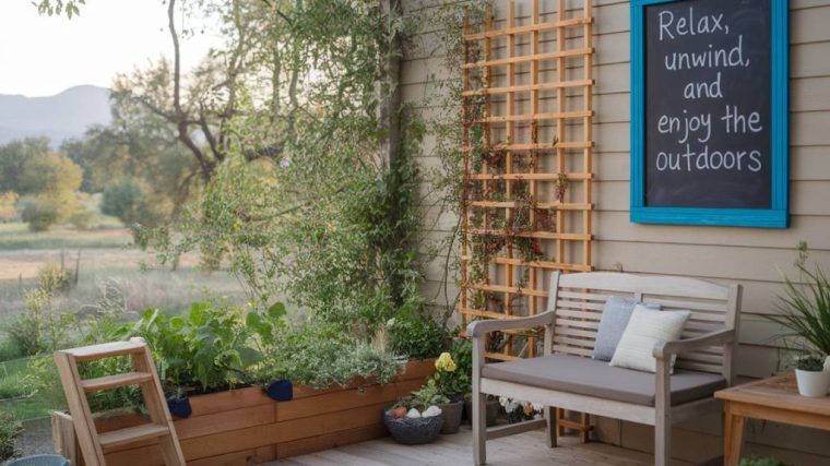 Tips for creating a relaxing outdoor space with DIY projects