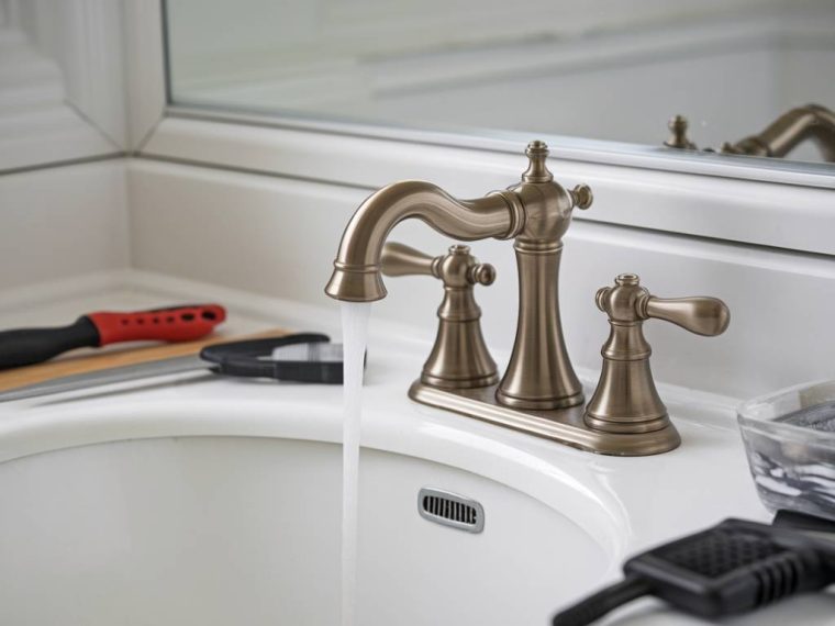 How to replace an old bathroom faucet in 5 simple steps